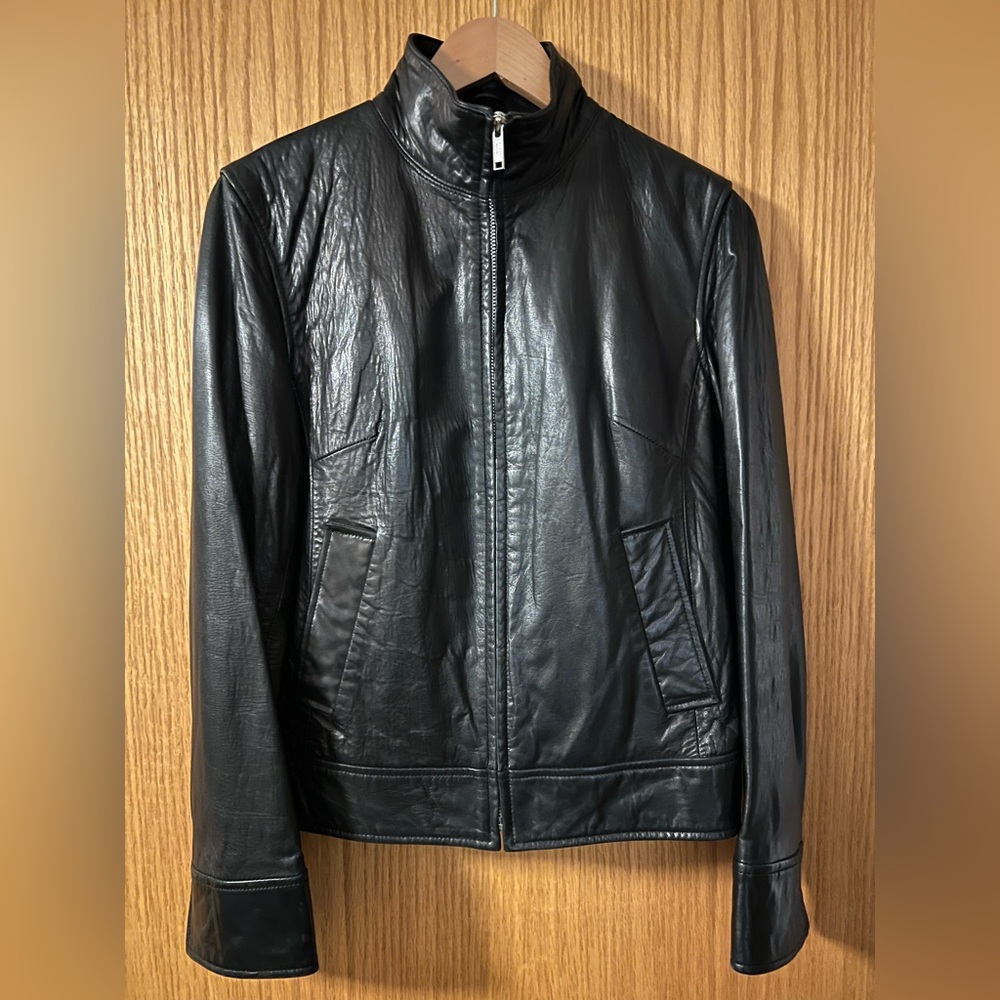 Banana Republic Women’s Leather Jacket Med